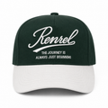 The Journey Is Always Beginning Forest Green Cap