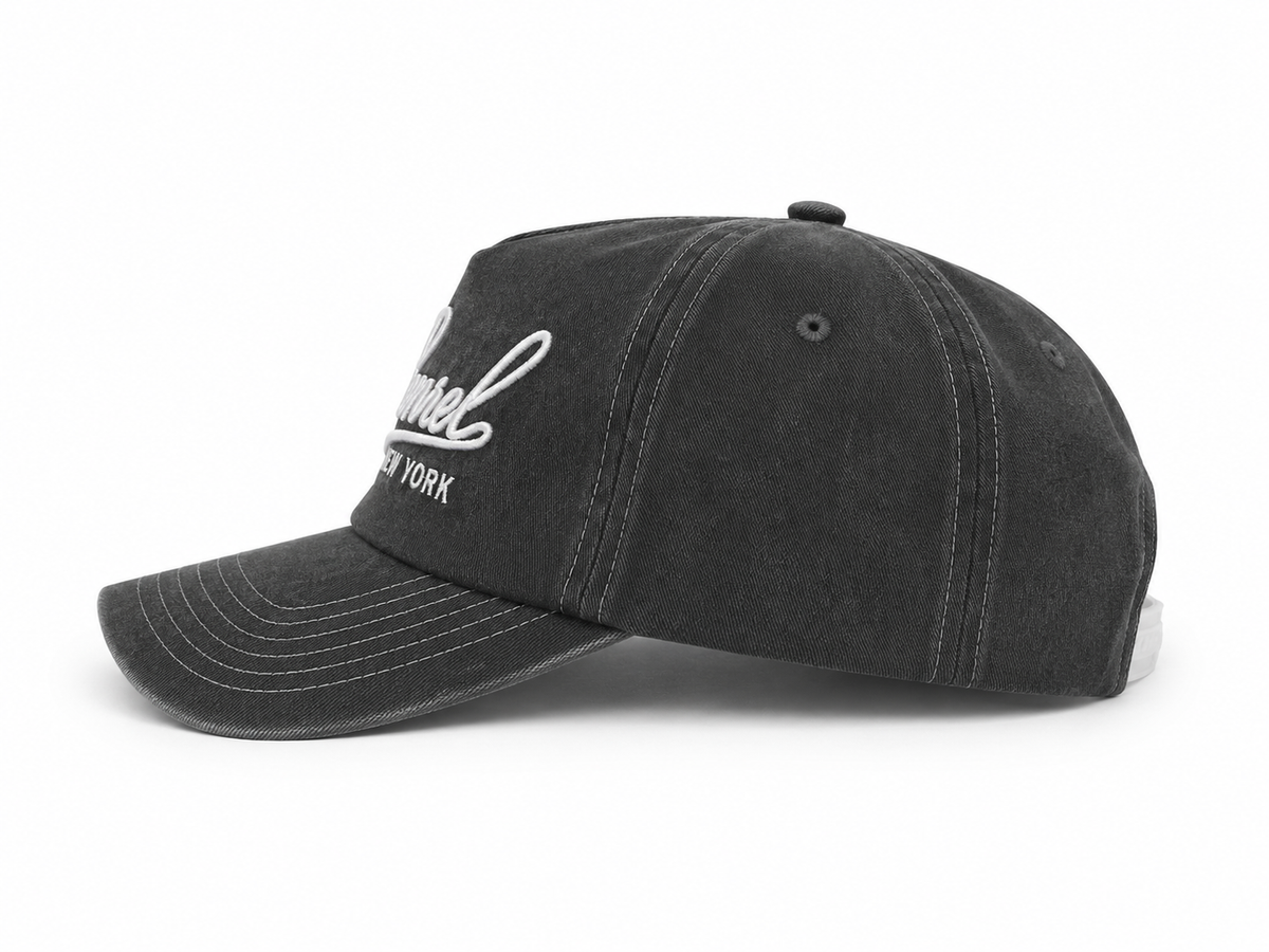 Vintage Charcoal Washed Gray Renrel Cap