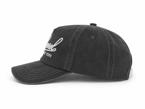 Vintage Charcoal Washed Gray Renrel Cap