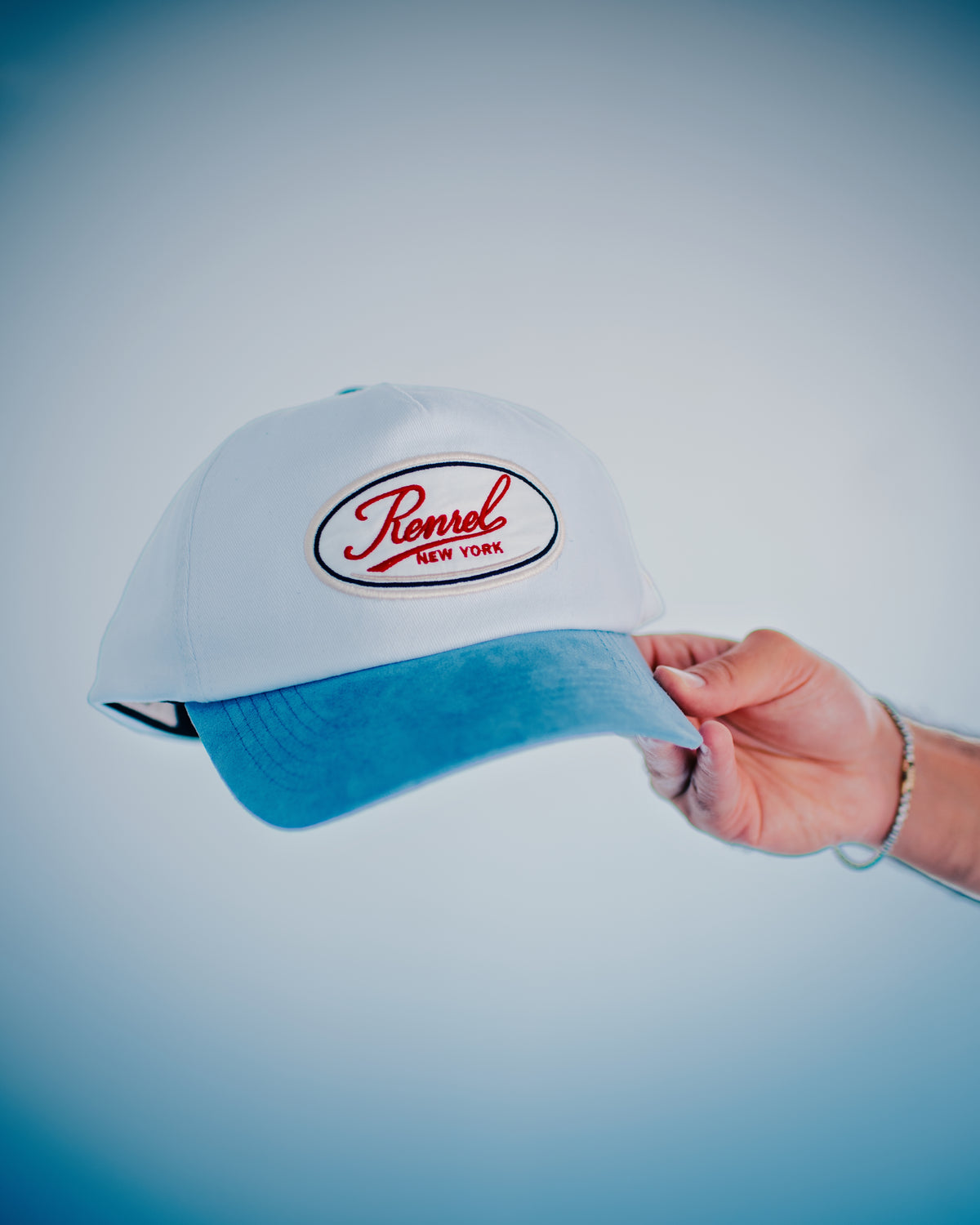 Suede Patchwork Cap