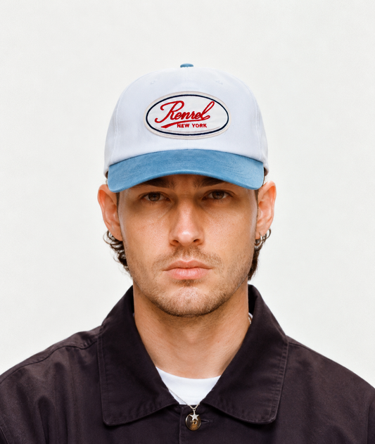 Suede Patchwork Cap